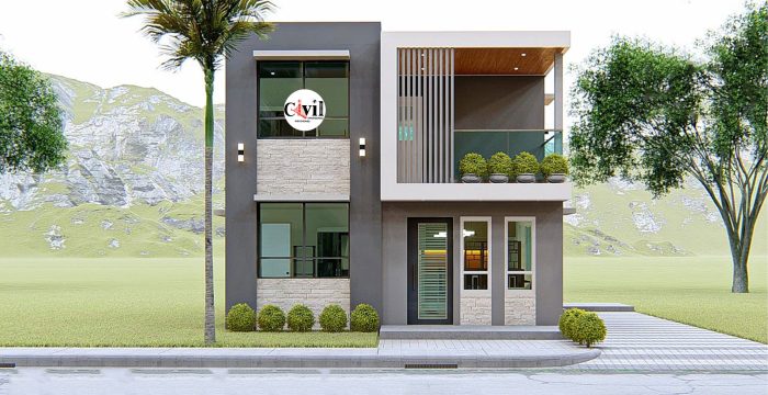 Desain interior rumah tingkat minimalis sederhana