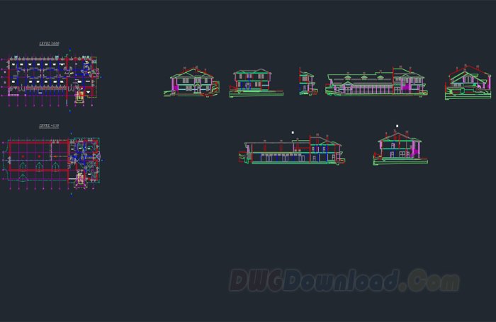 Desain kuda kuda rumah minimalis dwg