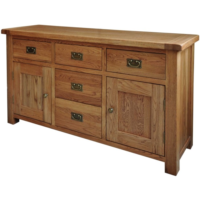 Sideboard wohnzimmer eiche