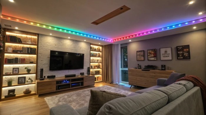 Wohnzimmer leuchte led