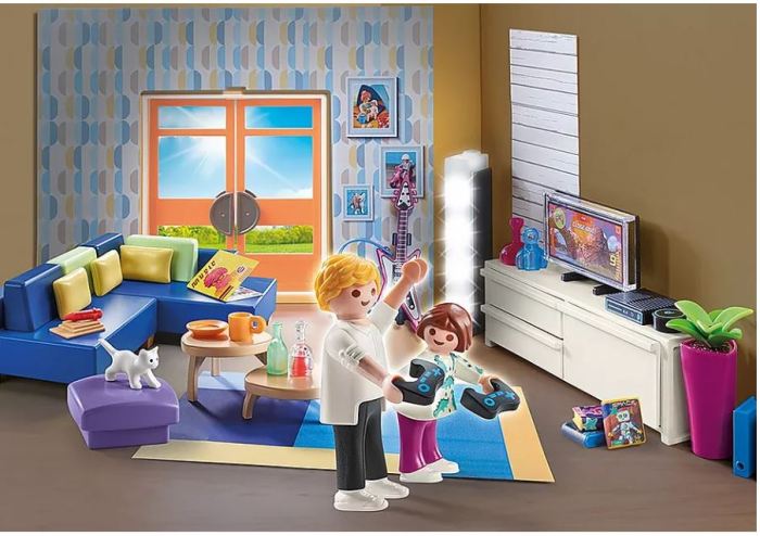 Wohnzimmer luxusvilla playmobil