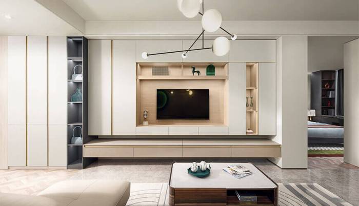 Wohnzimmer hängeschrank modern